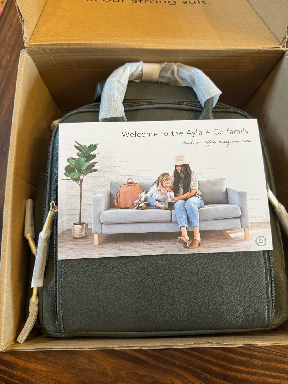 Ayla & Co Mini Diaper Bag